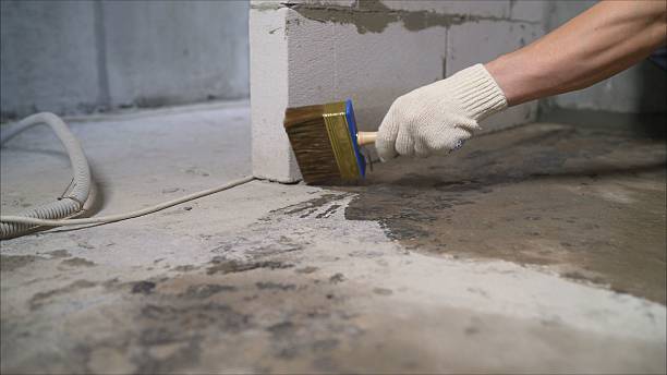 SJ Waterproofing Pros Waterproofing coverage map for Dry Ridge, KY and surrounding area